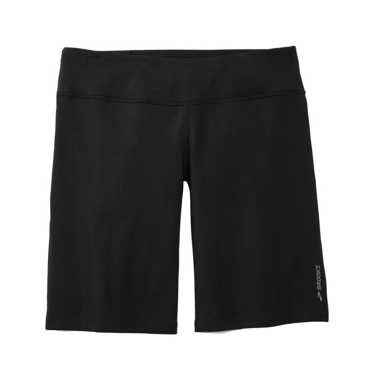 Brooks Women's Venture Bermuda Running Shorts - Black (LFYC68571)